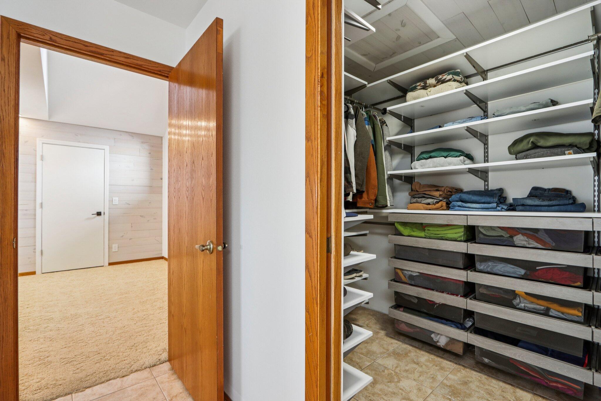 N8863 Jefferson Road Watertown, WI 53094 - Photo 28 of 70 Primary bedroom 2nd walk in closet