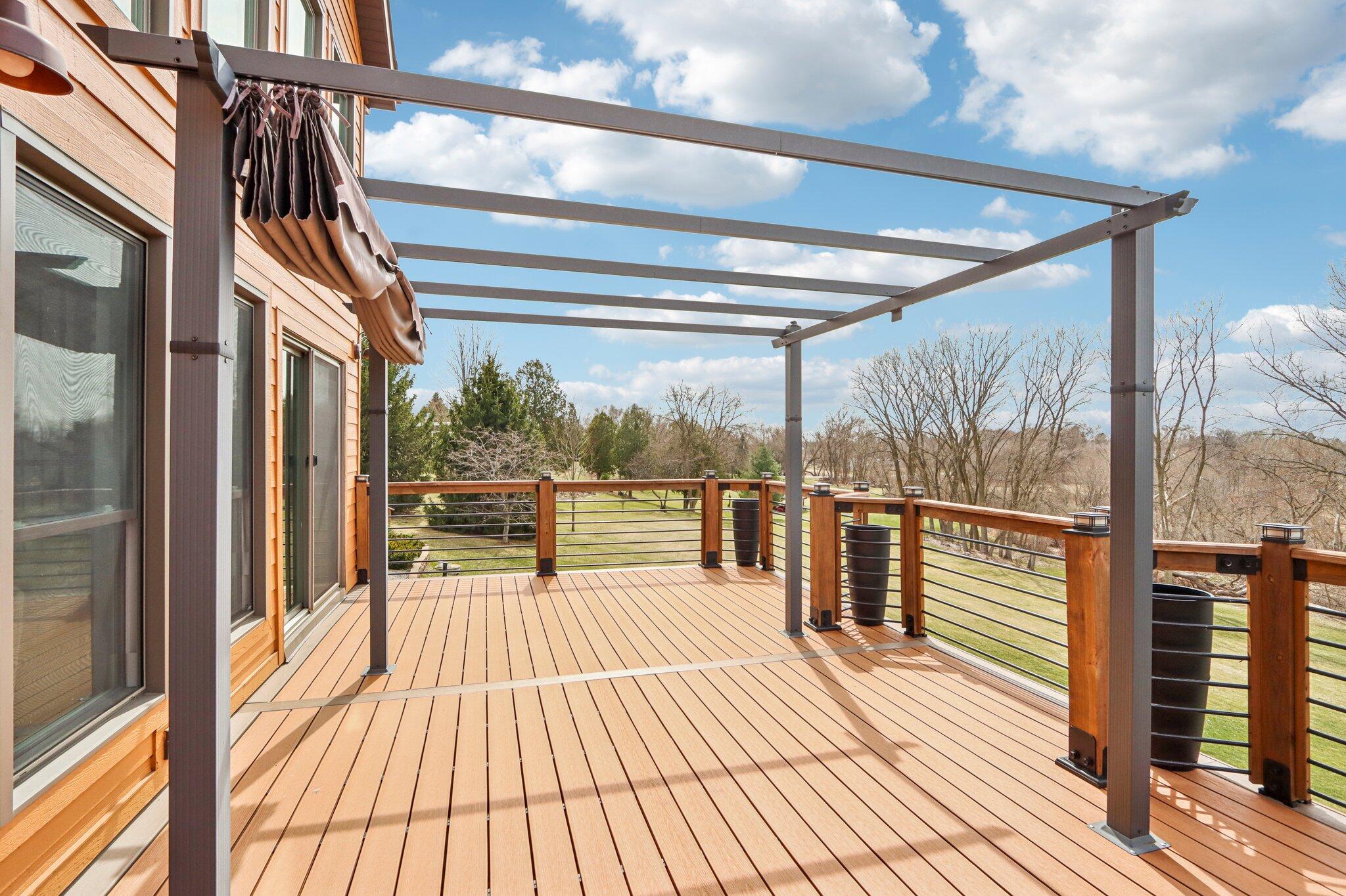 N8863 Jefferson Road Watertown, WI 53094 - Photo 43 of 70 New waterside deck