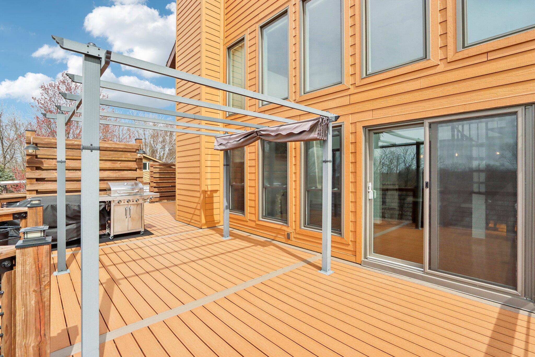 N8863 Jefferson Road Watertown, WI 53094 - Photo 44 of 70 New waterside deck