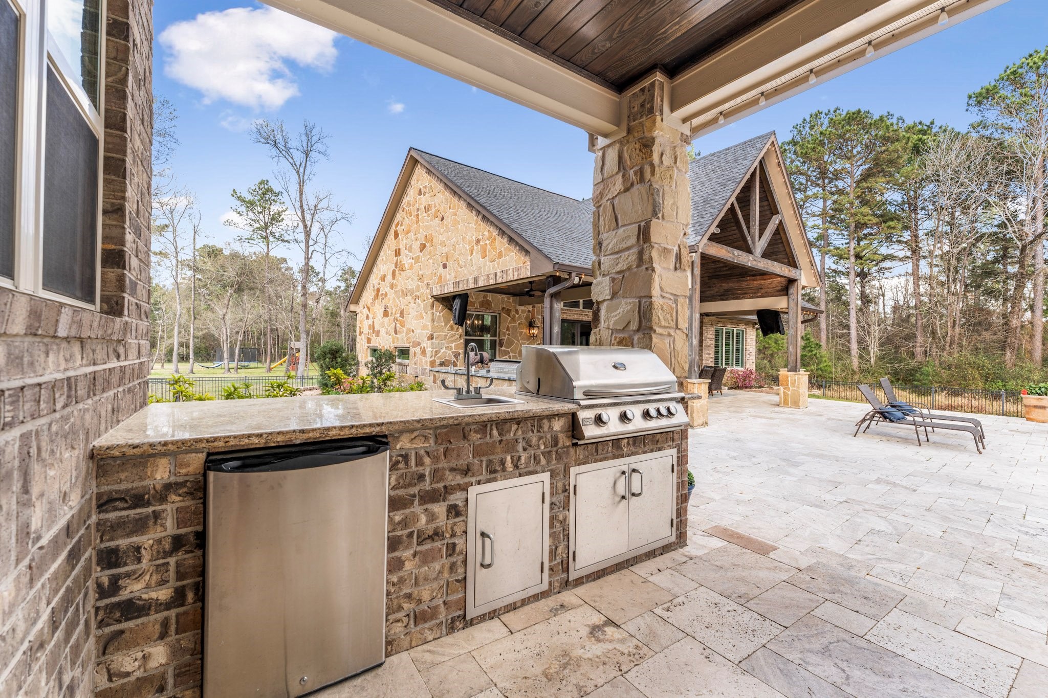30618 Spring Lake Boulevard Tomball, TX 77375 - Photo 38 of 50 Yes, there are two outdoor kitchens.