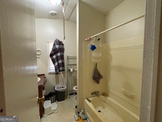 128 West Lakeview Drive Temple, GA 30179 - Photo 13 of 20 a bathroom with a sink a toilet and shower