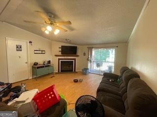 128 West Lakeview Drive Temple, GA 30179 - Photo 4 of 20 a living room with furniture and a fireplace