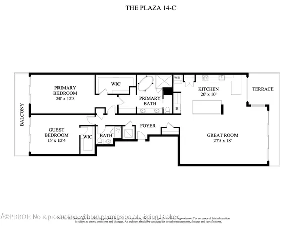 $3,395,000 | 525 South Flagler Drive, Unit 14C, West Palm Beach, FL 33401