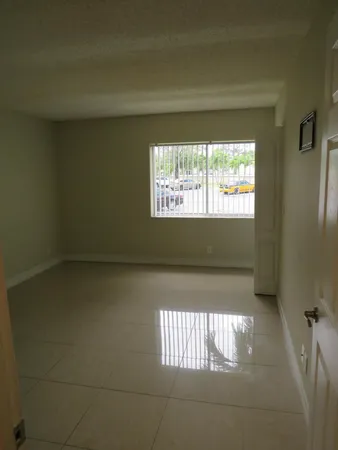 a view of empty room