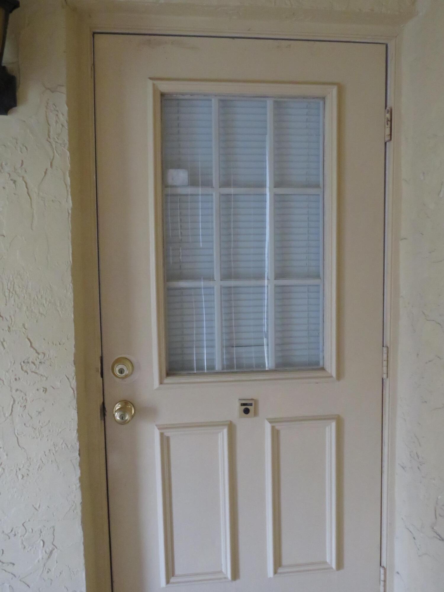 335 Pine Ridge Circle, Unit D1 Greenacres, FL 33463 - Photo 4 of 30 a view of a door