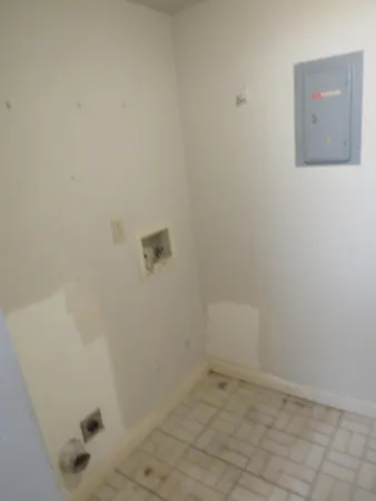 a view of a small space