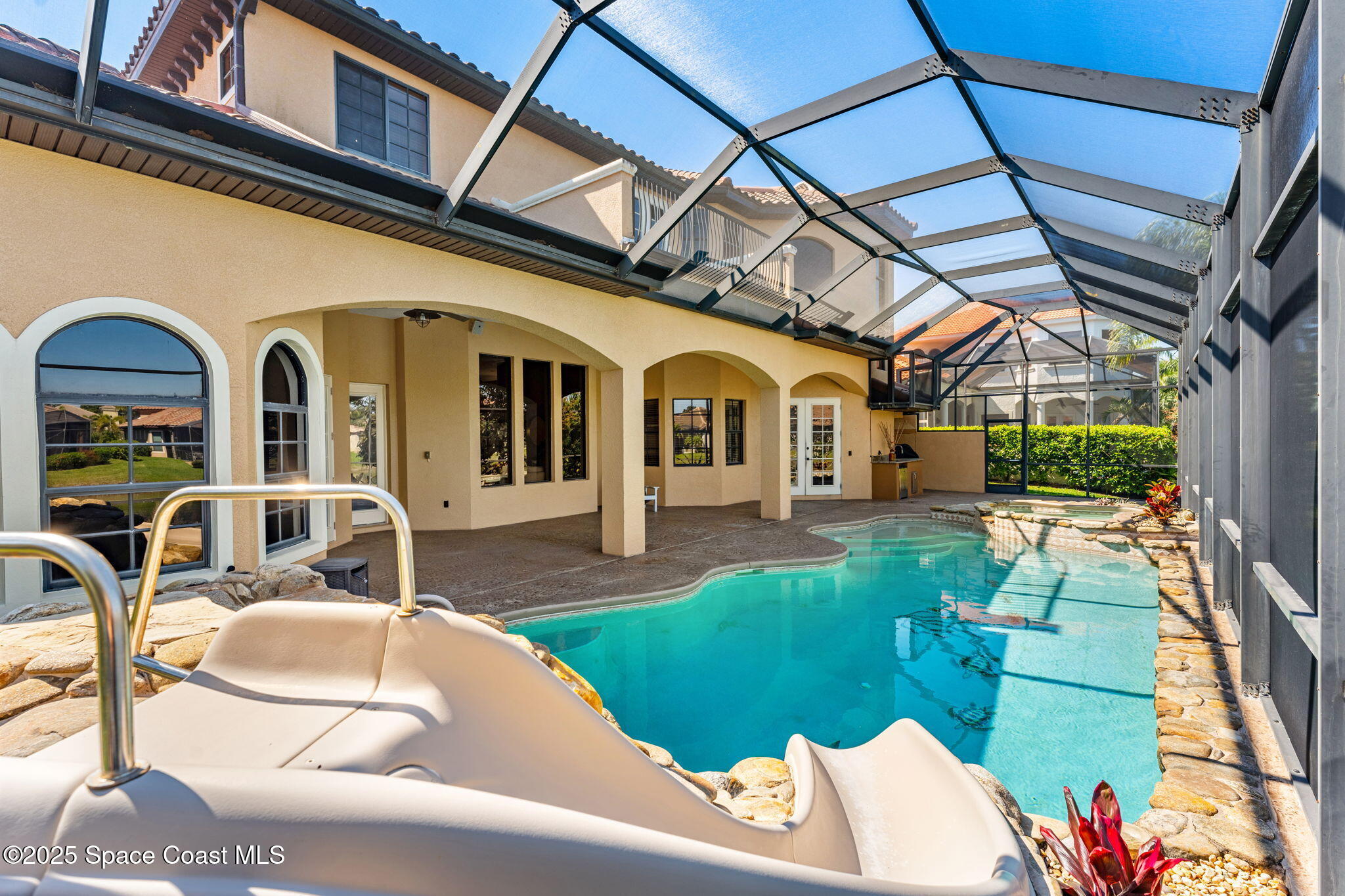 6205 Anello Drive Melbourne, FL 32940 - Photo 43 of 49 a view of outdoor space yard deck and patio