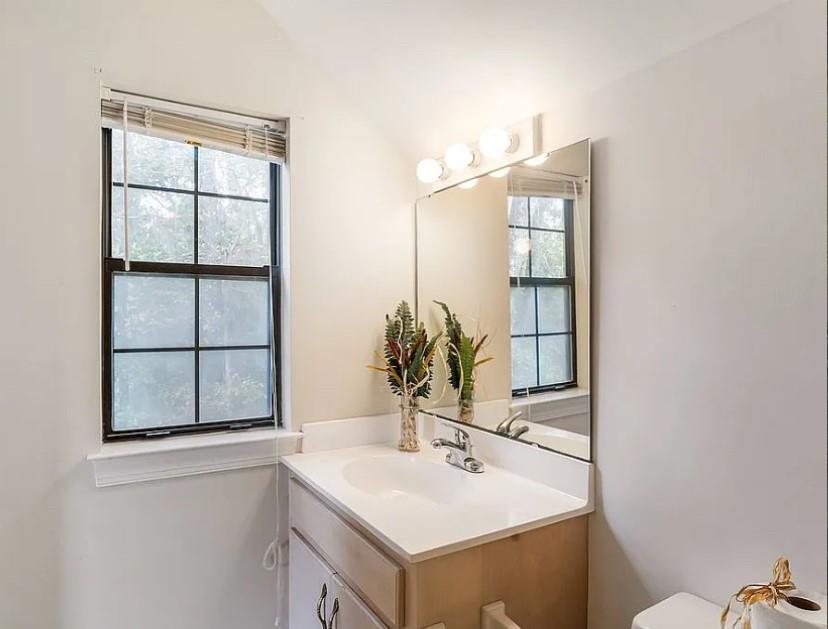 1525 Black Island Road Darien, GA 31305 - Photo 19 of 41 a bathroom with a sink and a mirror