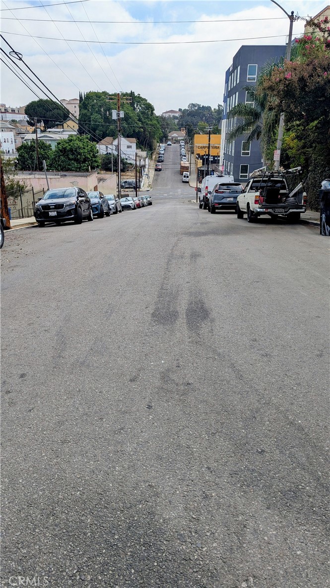 a view of the street