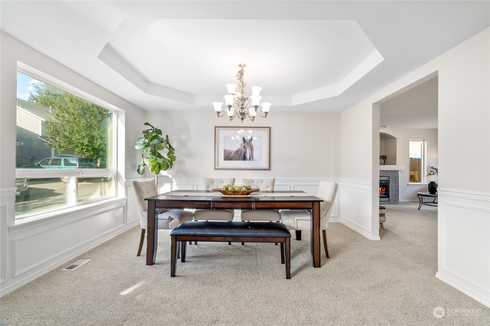 1730 Southeast 30th Place Renton, WA 98055 - Photo 7 of 31 a view of a dining room with furniture window and outside view