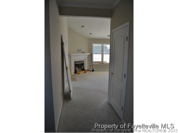 9628 Lukes Run Road Linden, NC 28356 - Photo 5 of 25 a view of livingroom with furniture and fireplace