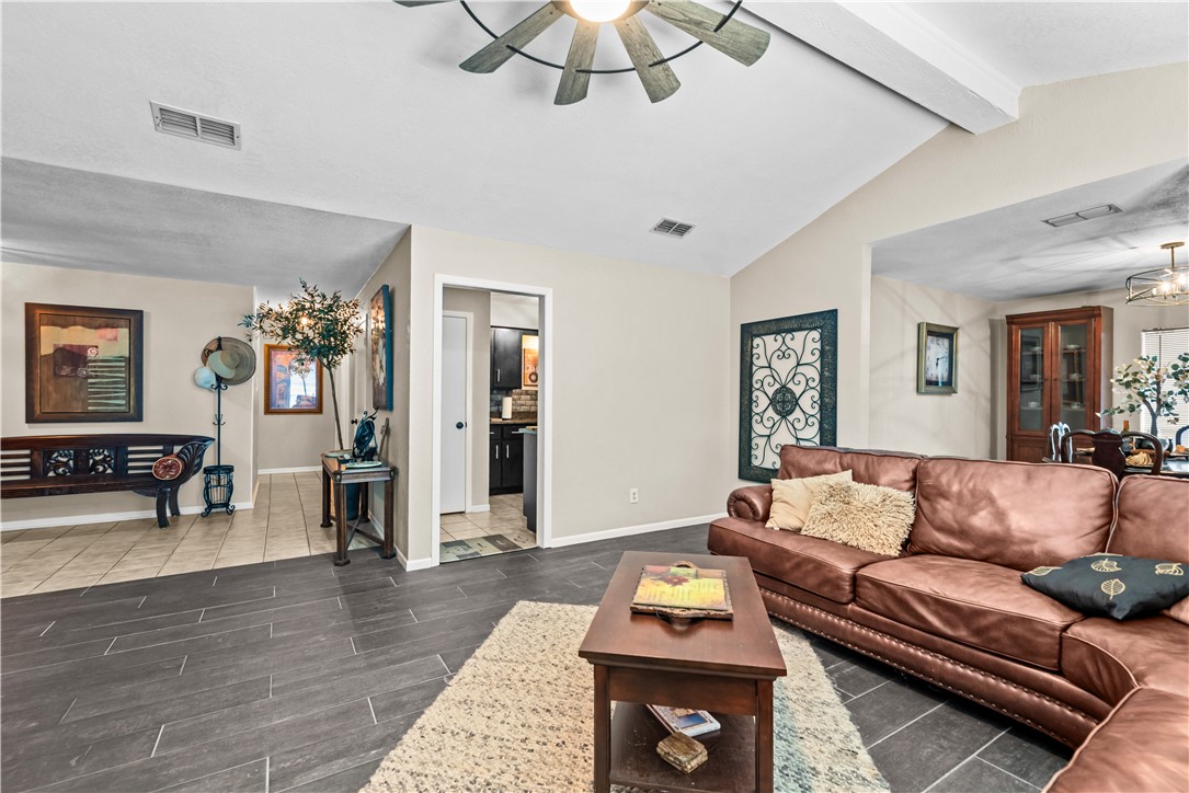 5213 Inverness Drive Corpus Christi, TX 78413 - Photo 6 of 23 a living room with furniture and wooden floor