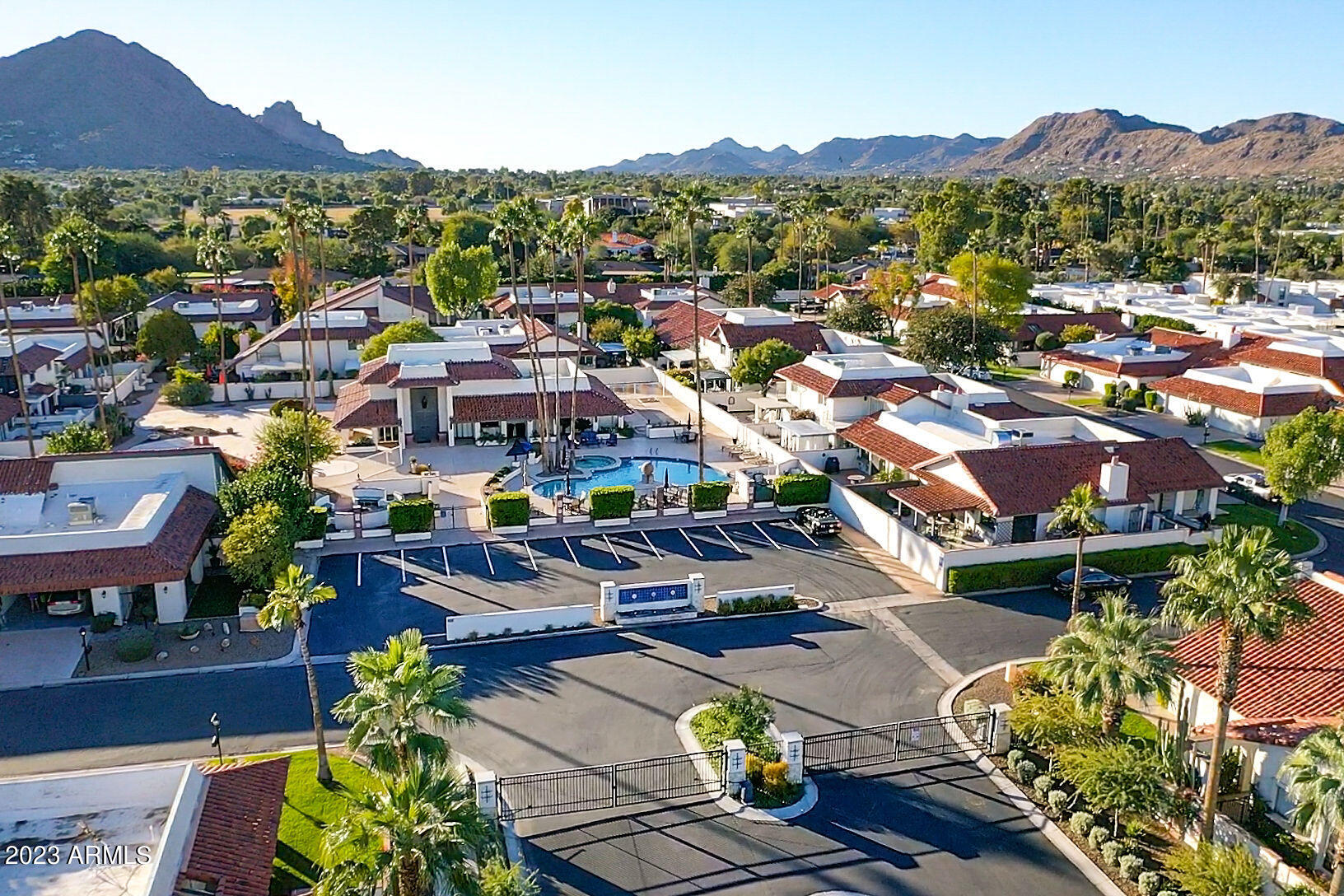 5822 North Scottsdale Road Paradise Valley, AZ 85253 - Photo 29 of 31 an aerial view of a city