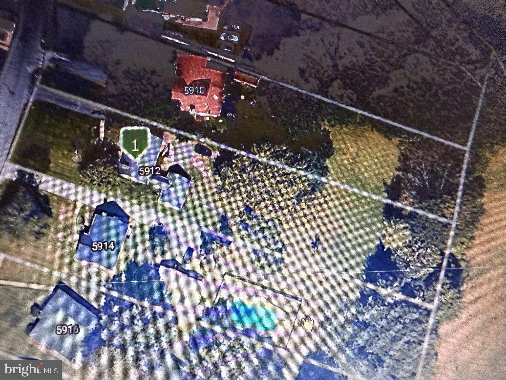 5912 Shady Spring Avenue Baltimore, MD 21237 - Photo 3 of 75 Aerial view of serene residential lots.