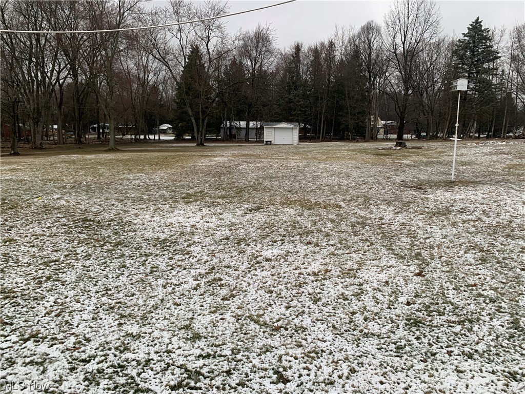 18375 Alexander Road Walton Hills, OH 44146 - Photo 6 of 25 View of yard featuring a storage unit