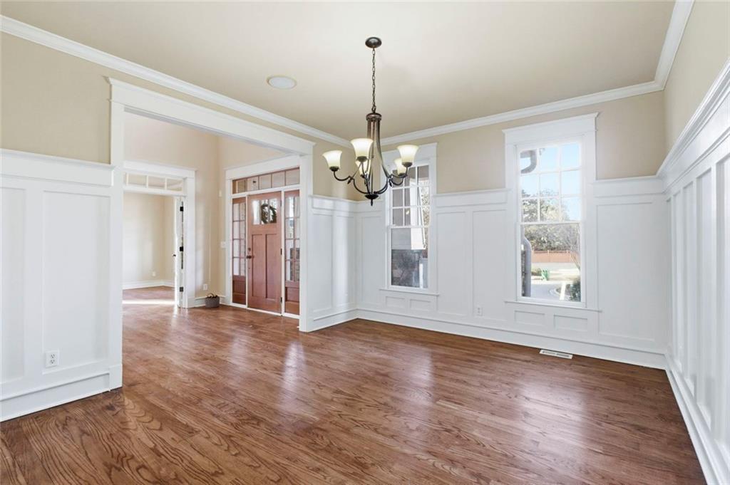 3105 Brick Lane Decatur, GA 30033 - Photo 27 of 72 a view of an empty room with wooden floor and a window