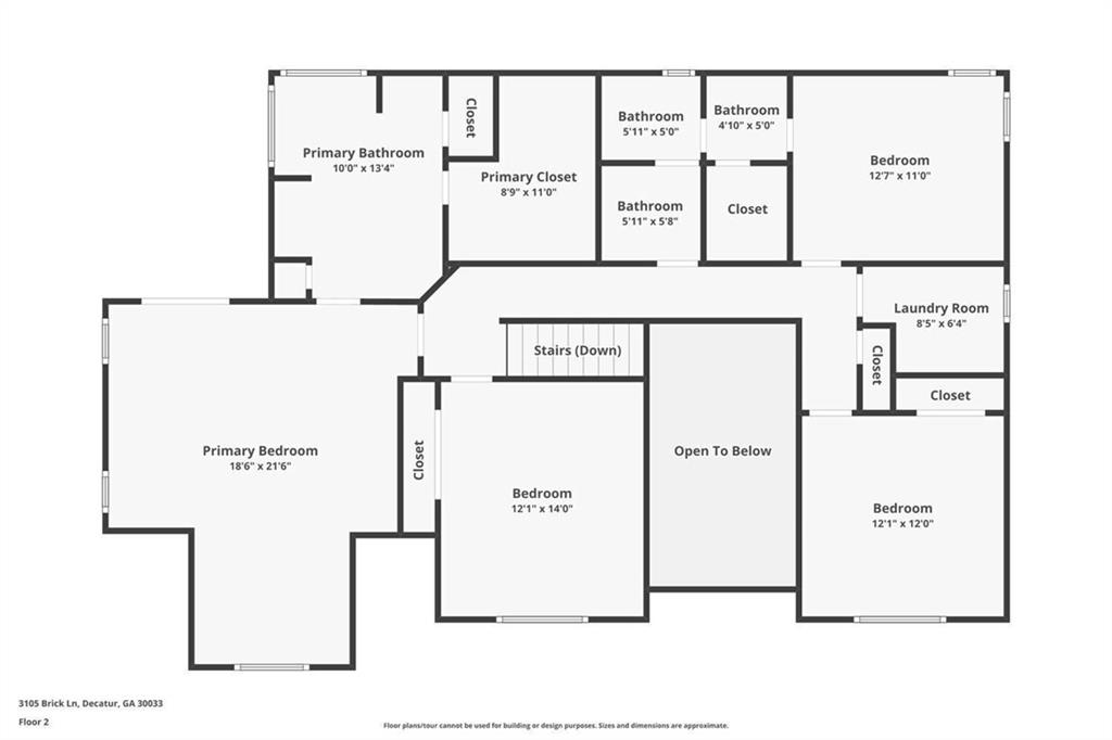 3105 Brick Lane Decatur, GA 30033 - Photo 71 of 72 a picture of a room with a white bed and white walls