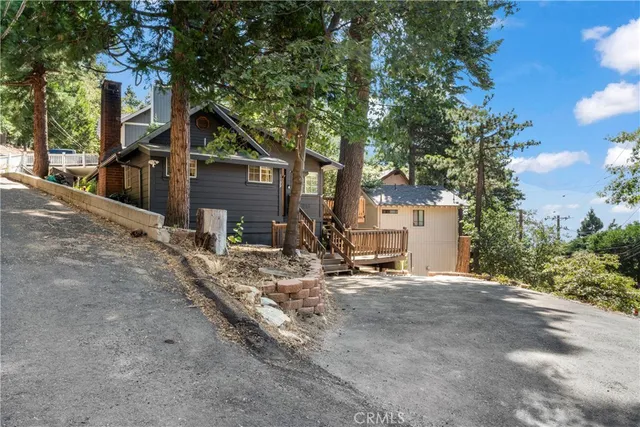 a view of an ocean beach