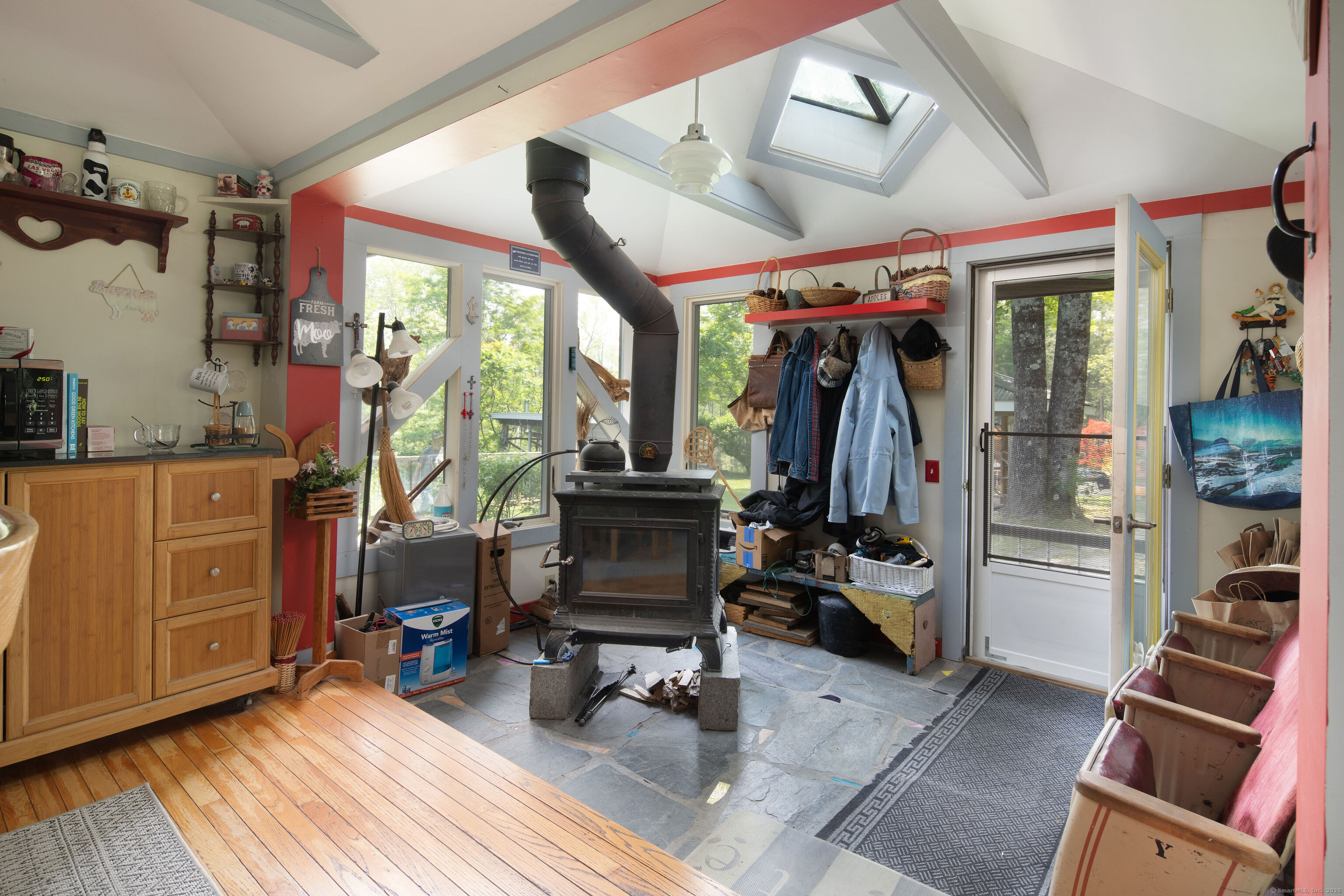 48 Preston Lane Salisbury, CT 06068 - Photo 15 of 36 a view of a room with gym equipment