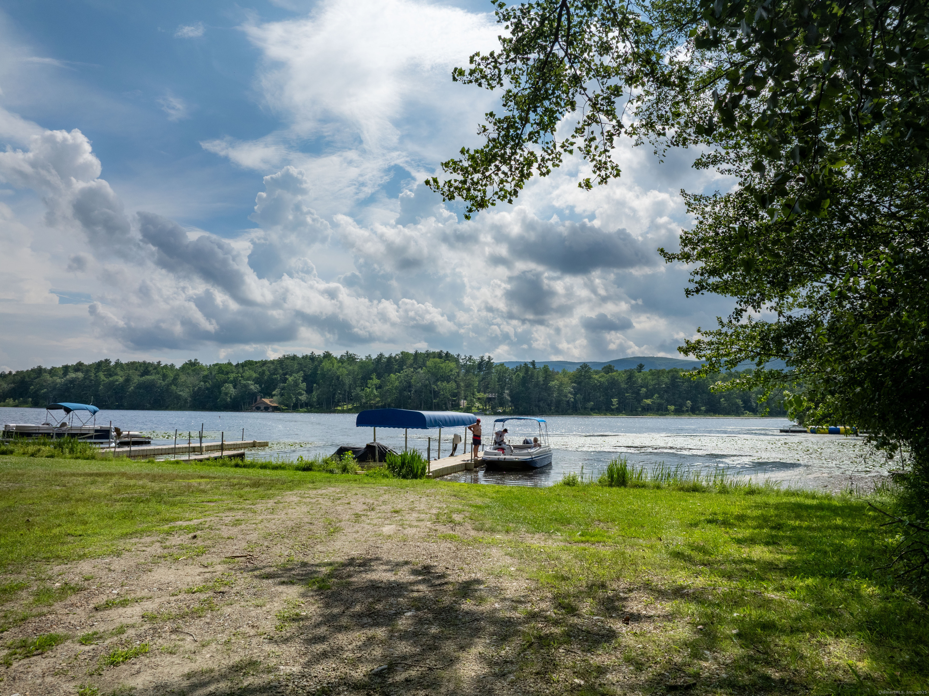 48 Preston Lane Salisbury, CT 06068 - Photo 36 of 36 a view of a lake with houses in the back