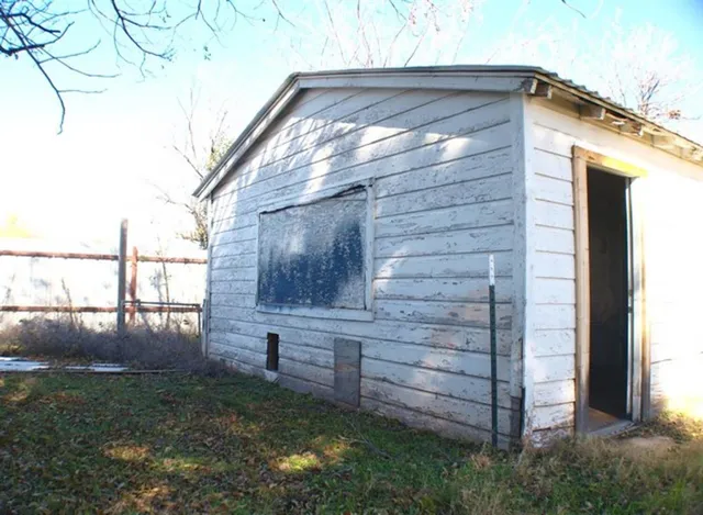 a room with storage and utility