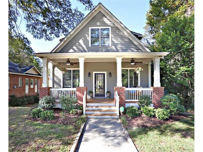 432 Ridgecrest Road Northeast Atlanta, GA 30307 - Photo 1 of 1 Exterior Front.