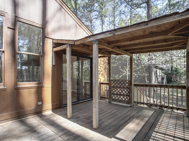 3487 Hope Valley Road Durham, NC 27707 - Photo 20 of 25 Wonderful deck overlooking private back yard. Deck