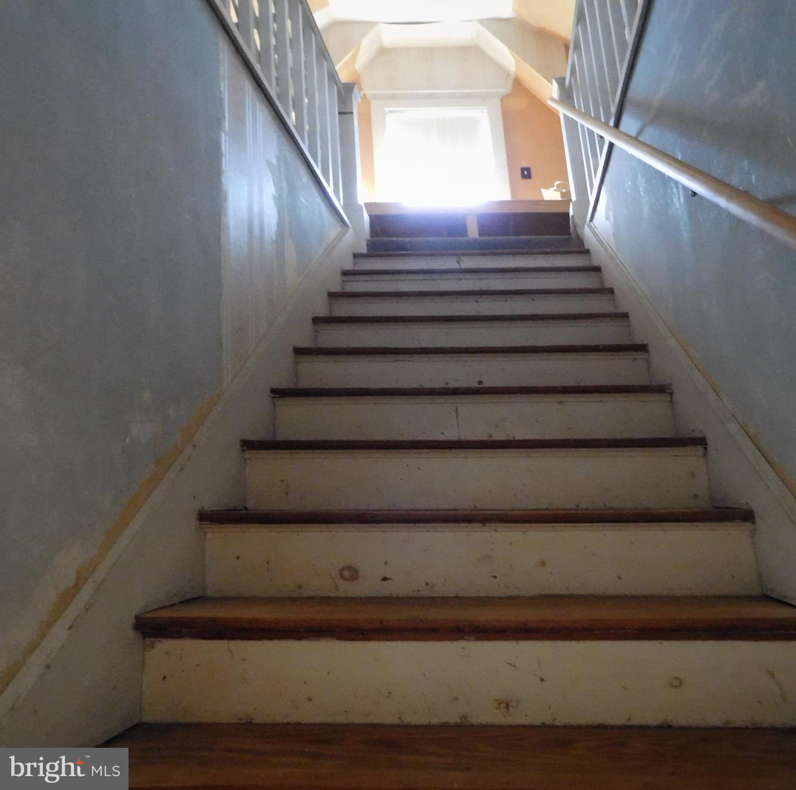 339 East Washington Street Riverside, NJ 08075 - Photo 44 of 53 Stairs to attic. Attic has heat