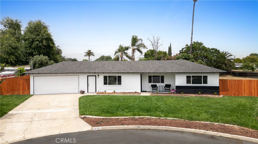 424 East Victoria Street Rialto, CA 92376 - Photo 1 of 1 a front view of house with a yard
