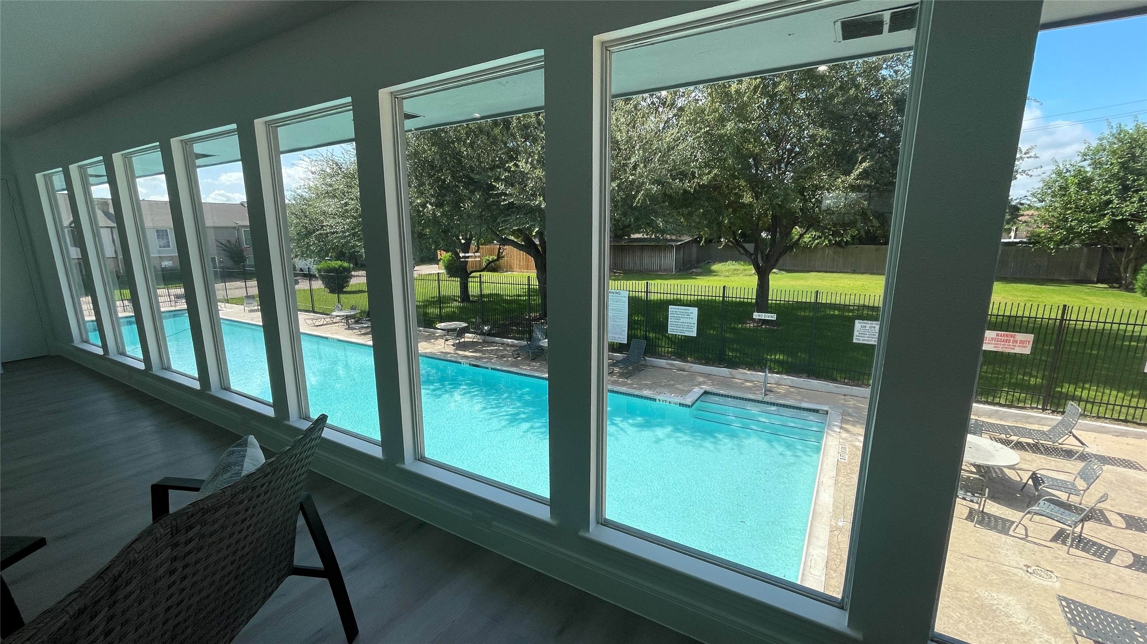 14641 Perthshire Road Houston, TX 77079 - Photo 31 of 37 View of recently rennovated South-Side Community Pool from the Newly Remodeled Club House