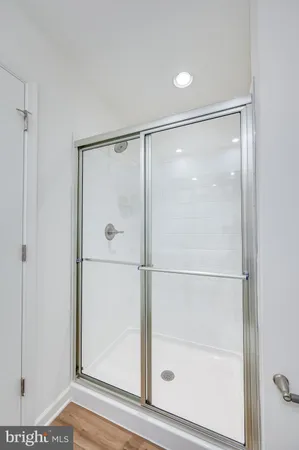 a view of a room with a hallway