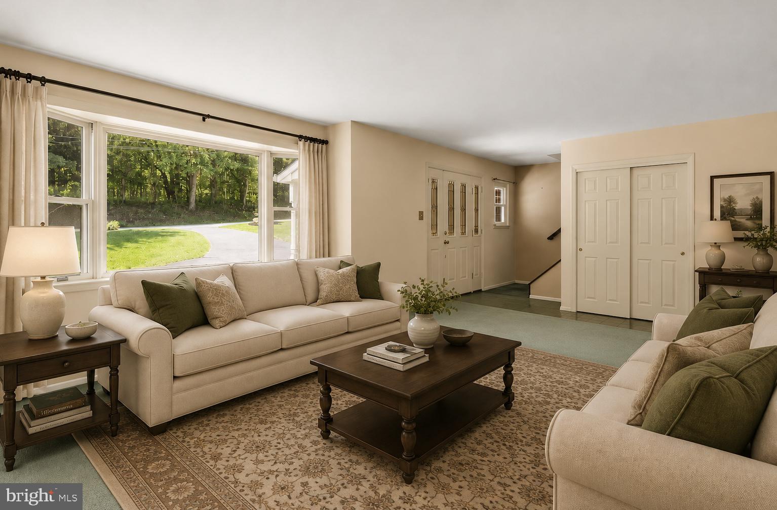 108 Sheeder Road Phoenixville, PA 19460 - Photo 5 of 42 a living room with furniture and a large window