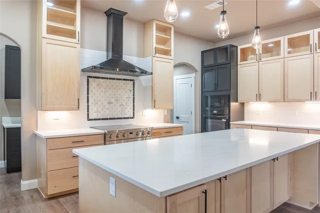 a room with a sink and a window