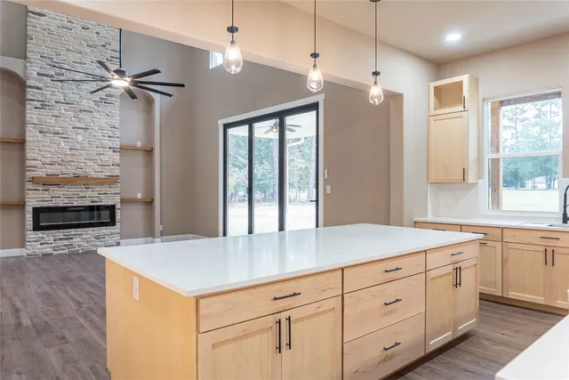 wooden floor in an empty room