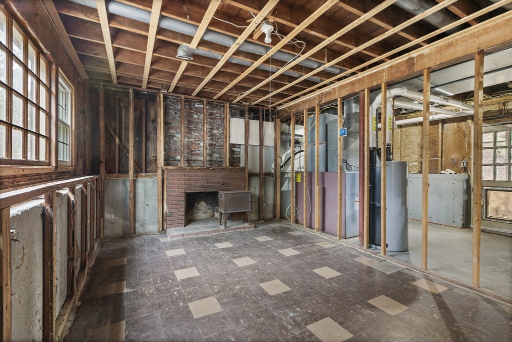 283 Orchard Street Millis, MA 02054 - Photo 24 of 41 a view of an empty room with wooden walls