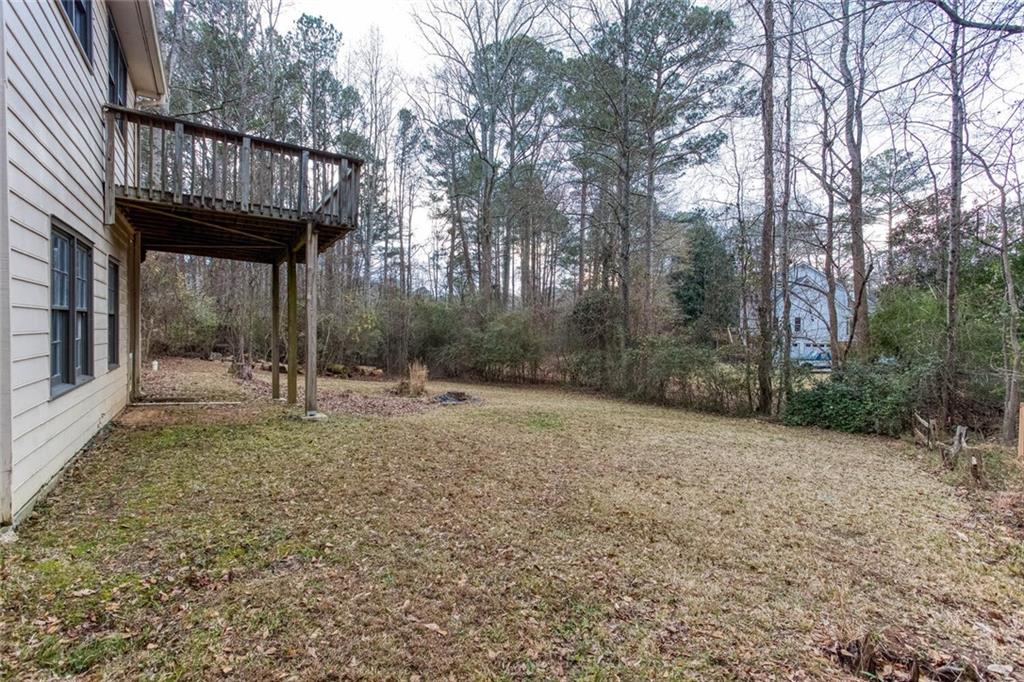 1066 Foreststone Way Marietta, GA 30064 - Photo 44 of 53 a view of a patio with a backyard
