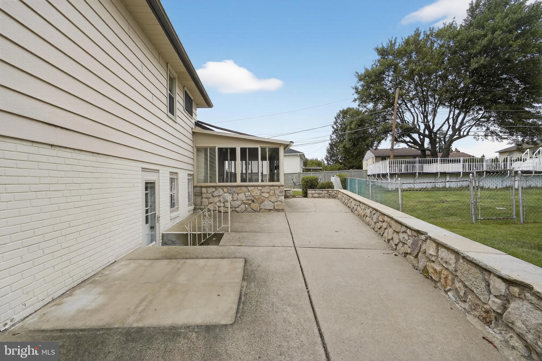 1012 Twist Road Philadelphia, PA 19115 - Photo 28 of 30 a view of a patio with a yard