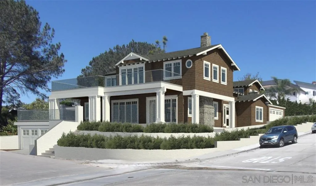 605 Nob Avenue Del Mar, CA 92014 - Photo 1 of 12 a front view of a house with a yard