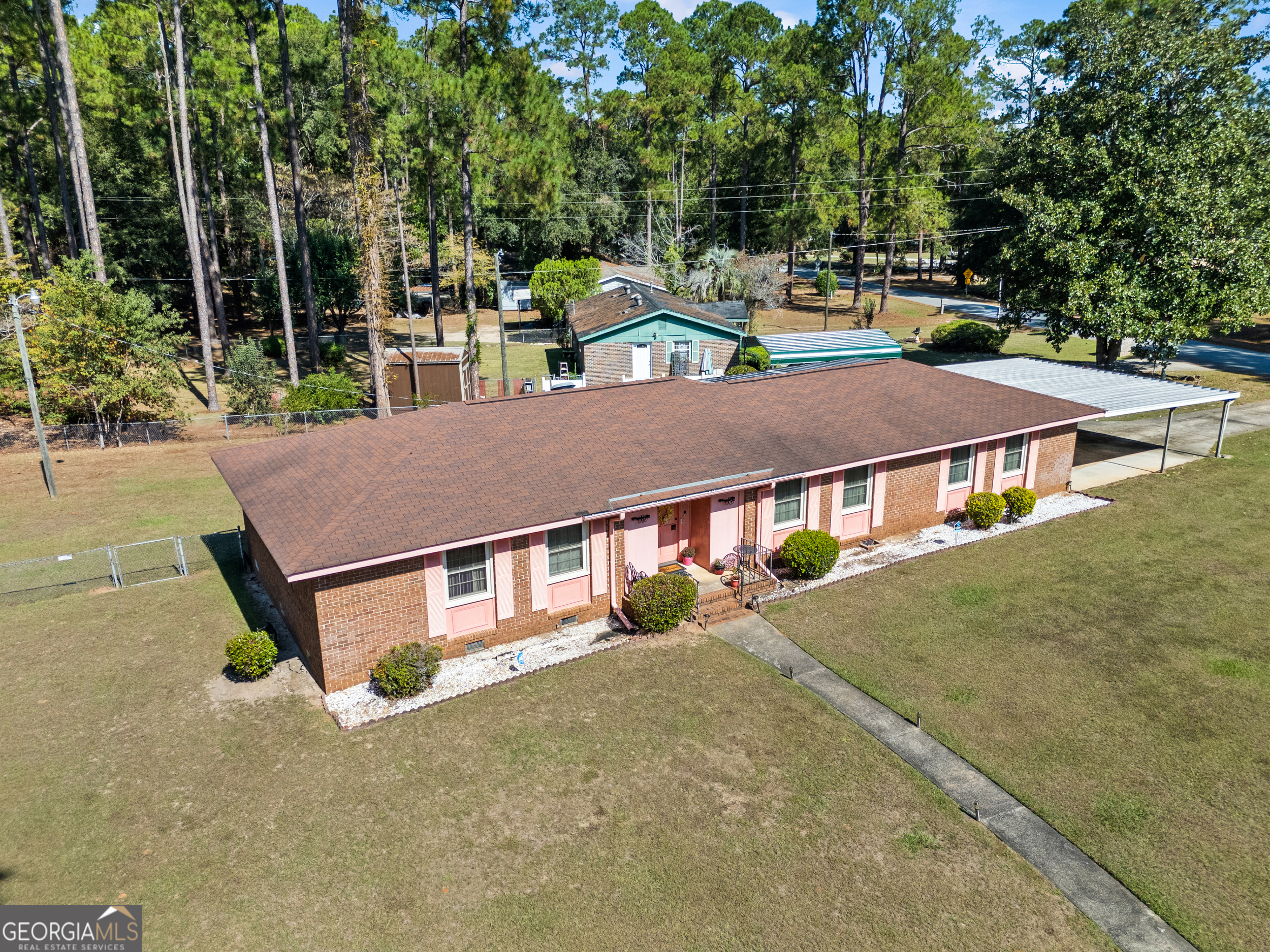 2101 Goldendale Lane Albany, GA 31721 - Photo 11 of 59 a aerial view of a house with a yard