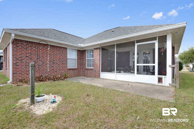 22758 Placid Drive Foley, AL 36535 - Photo 12 of 15 Enclosed Porch