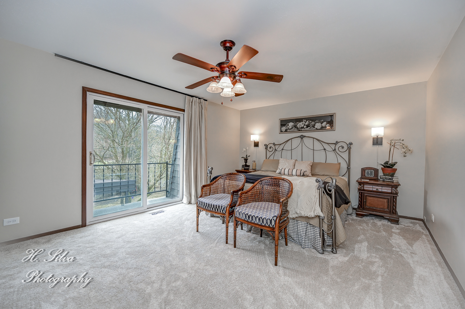 1402 Winaki Trail Algonquin, IL 60102 - Photo 15 of 33 a bedroom with furniture and a chandelier