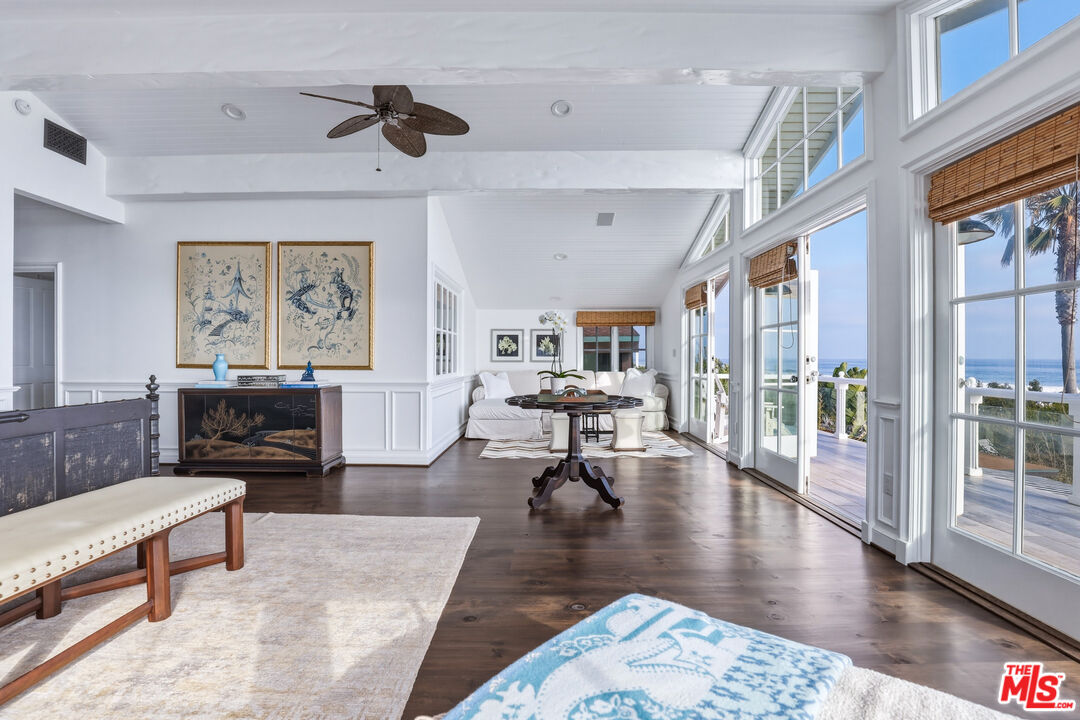 30810 Broad Beach Road Malibu, CA 90265 - Photo 32 of 55 a living room with furniture and a wooden floor
