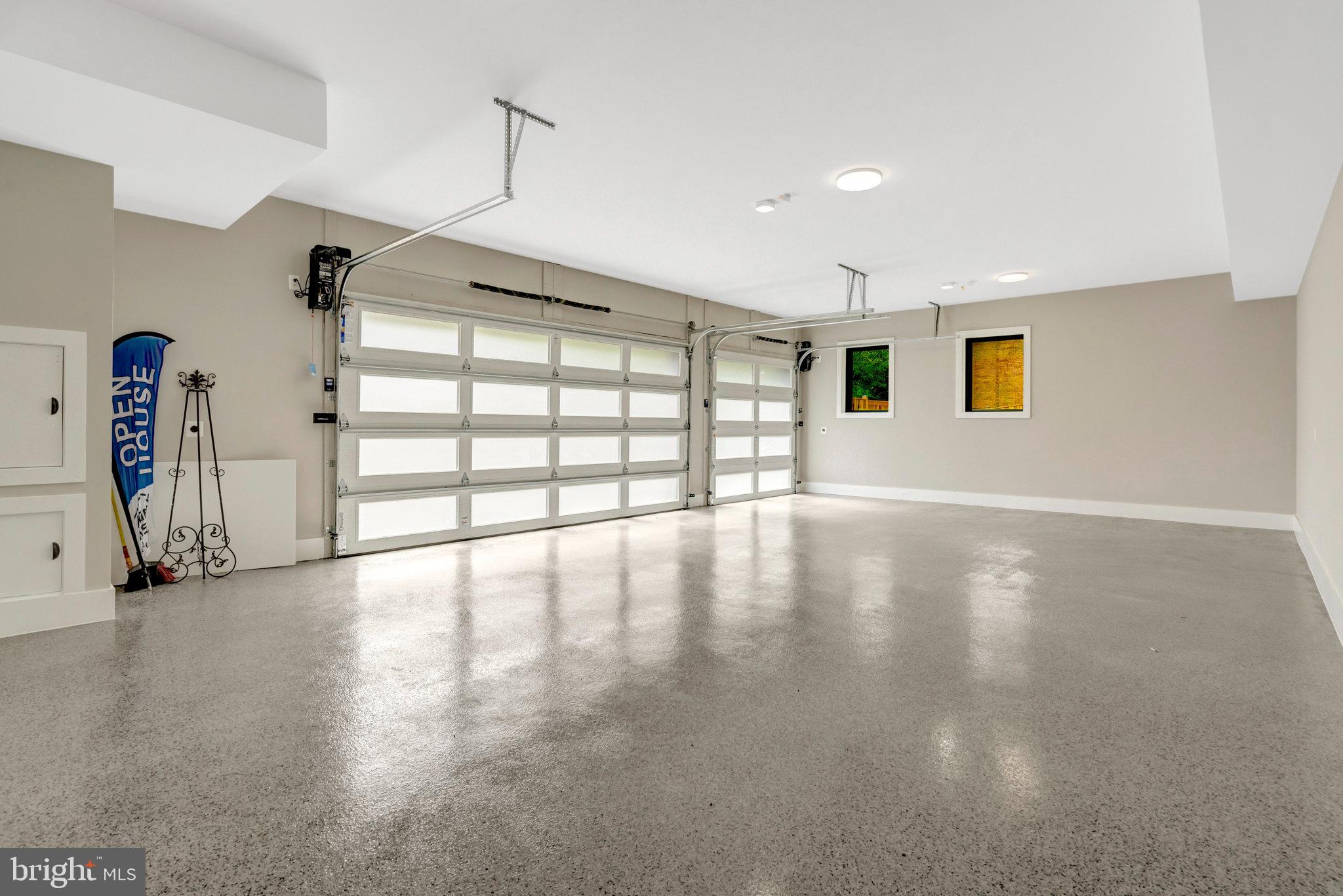7400 Churchill Road McLean, VA 22101 - Photo 111 of 119 Modern insulated tempered glass garage door