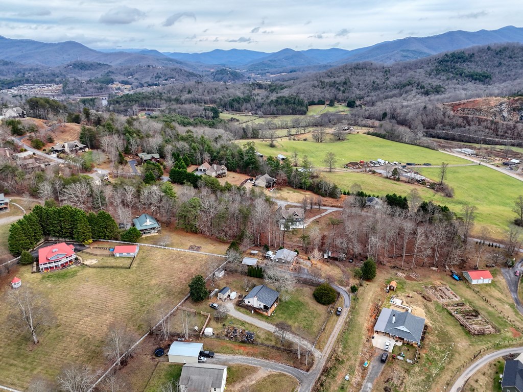 2276 Lovingood Road Hiawassee, GA 30546 - Photo 53 of 54 an aerial view of residential houses with outdoor space