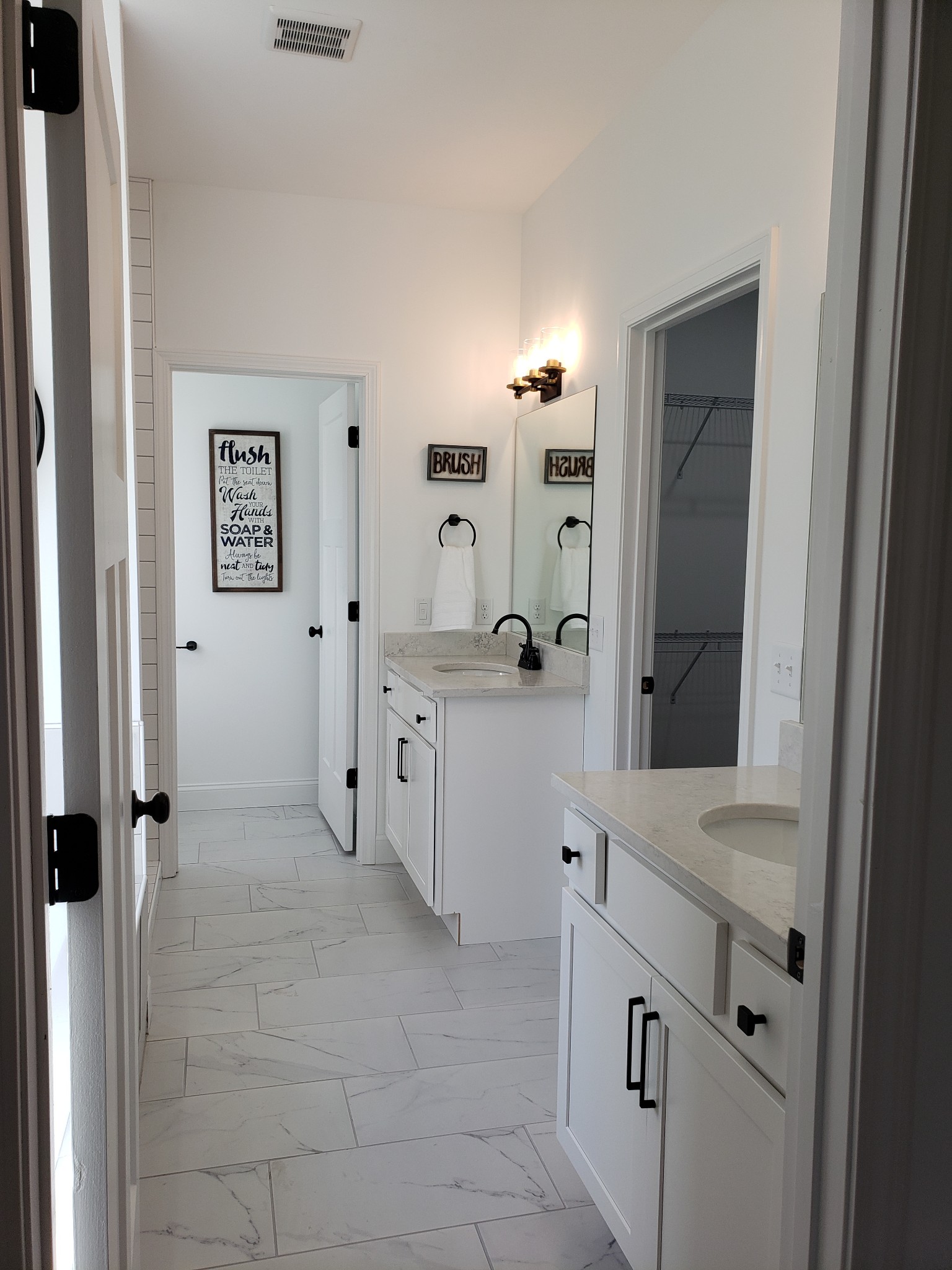 8221 Cookeville Boatdock Road Baxter, TN 38544 - Photo 12 of 13 a bathroom with a sink a mirror and a shower