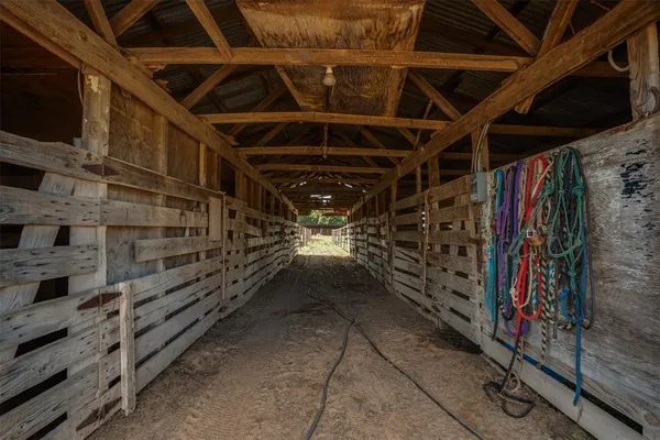 a view of a car garage