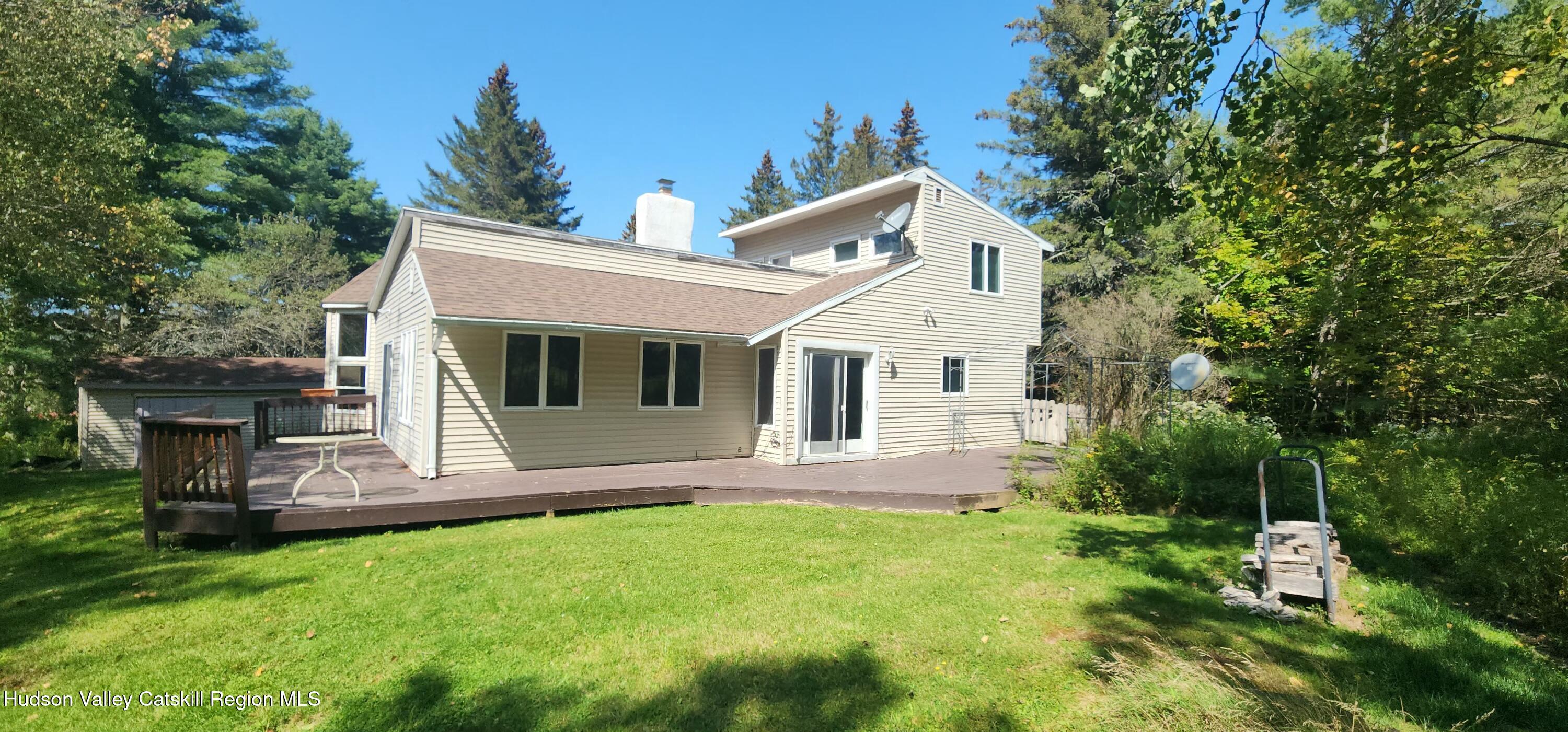 436 Big Hollow Road Maplecrest, NY 12454 - Photo 20 of 31 rear