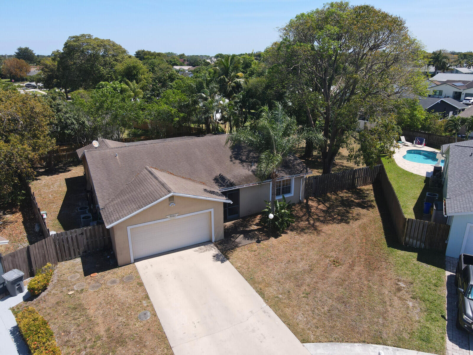 9260 Southwest 16th Road West Boca Raton, FL 33428 - Photo 36 of 46 swimming pool view with a seating space