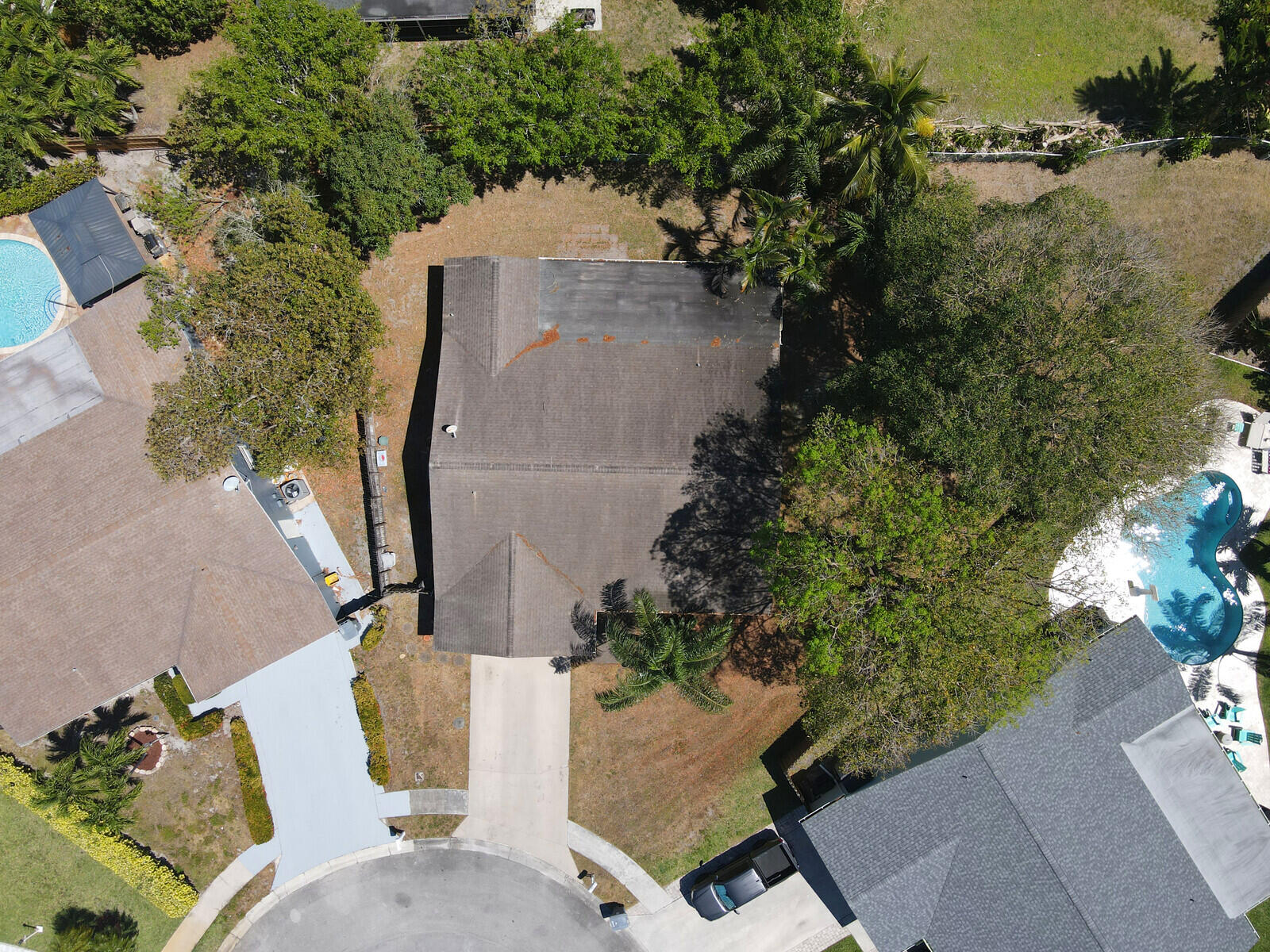 9260 Southwest 16th Road West Boca Raton, FL 33428 - Photo 38 of 46 an aerial view of a house with a yard and garden