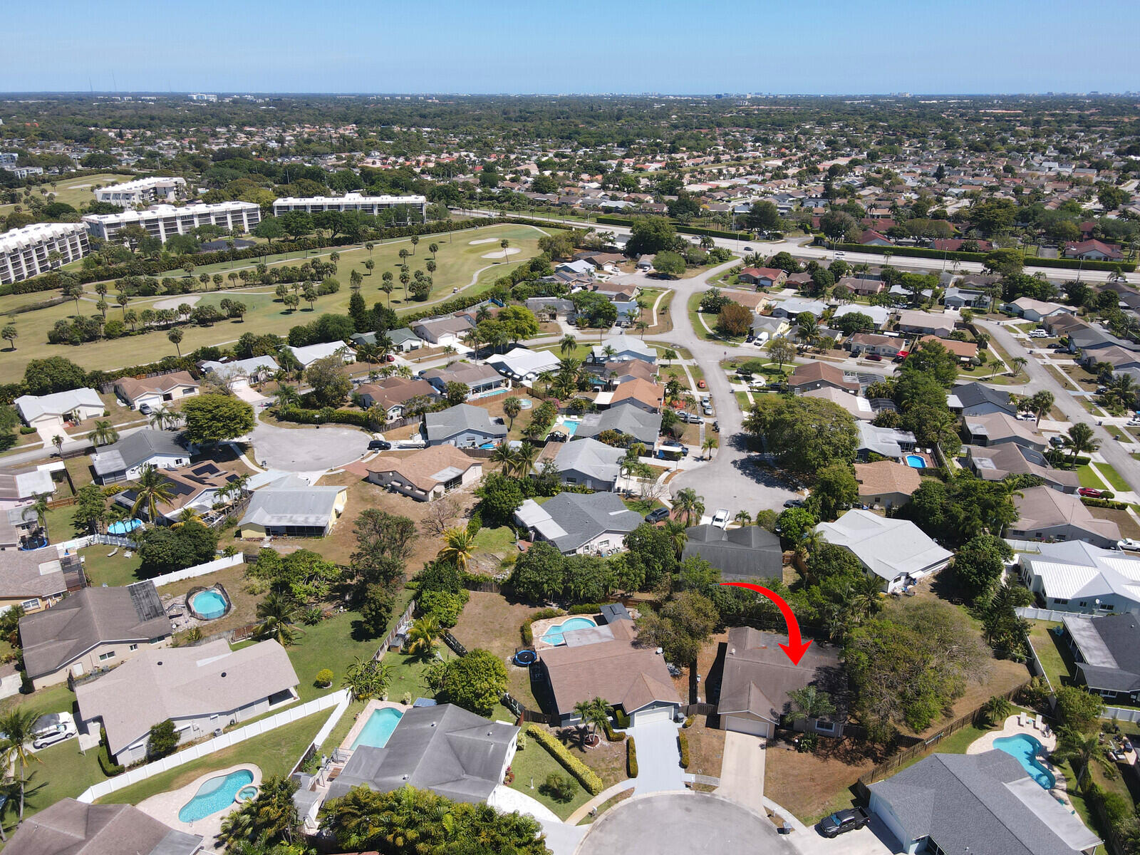 9260 Southwest 16th Road West Boca Raton, FL 33428 - Photo 44 of 46 an aerial view of a city
